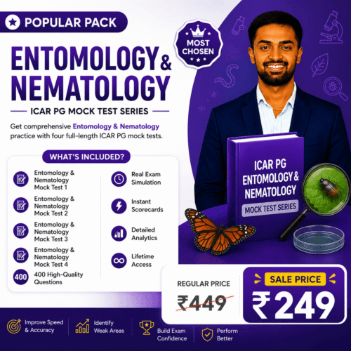 Entomology & Nematology Popular Pack